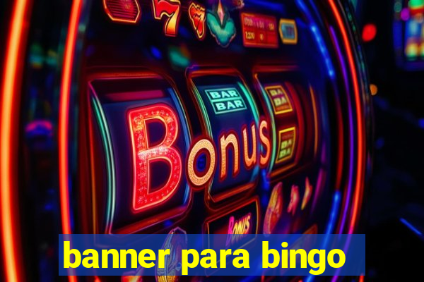 banner para bingo