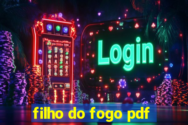 filho do fogo pdf