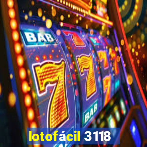 lotofácil 3118