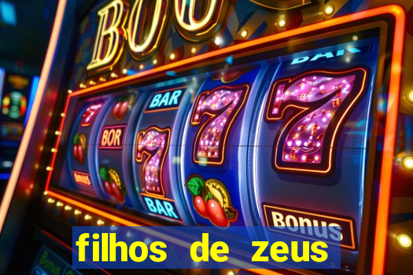 filhos de zeus mitologia grega