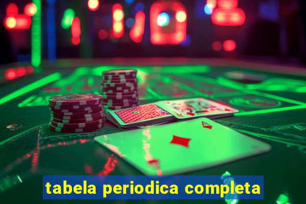 tabela periodica completa