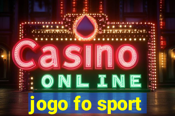 jogo fo sport