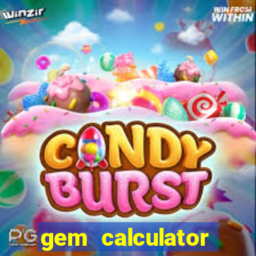 gem calculator diablo immortal