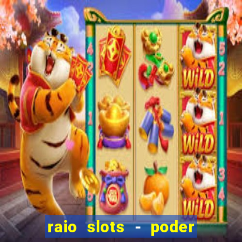 raio slots - poder de zéus