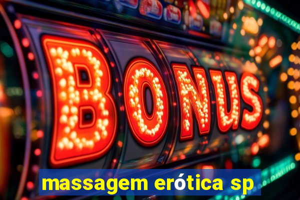 massagem erótica sp