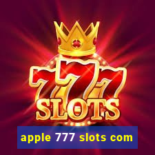 apple 777 slots com