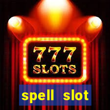 spell slot calculator 5e