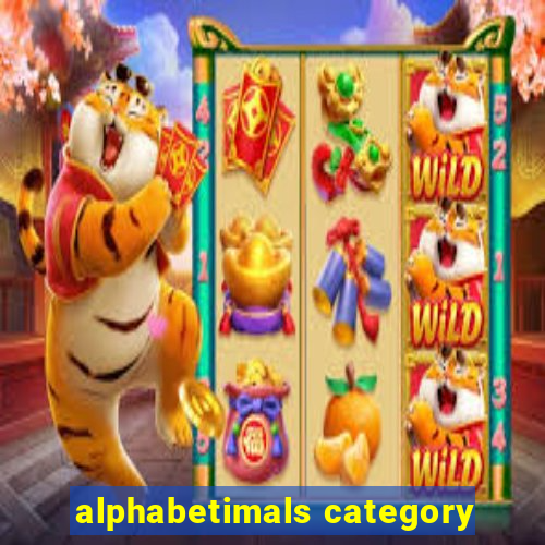 alphabetimals category