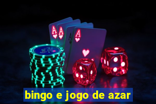 bingo e jogo de azar