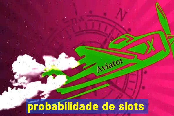 probabilidade de slots