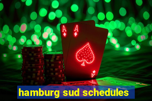 hamburg sud schedules