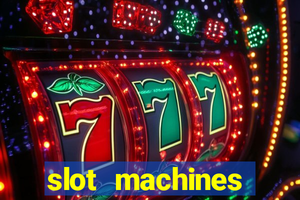 slot machines online gambling