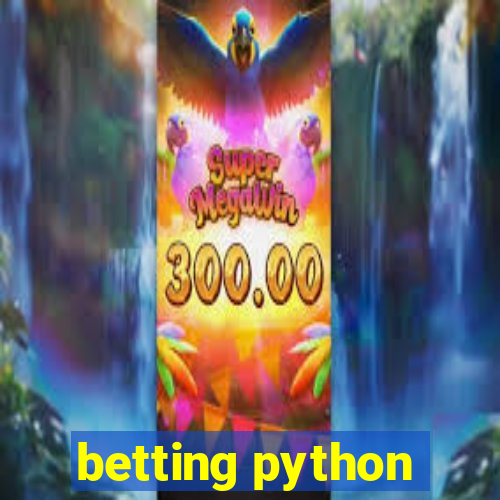 betting python