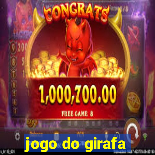 jogo do girafa