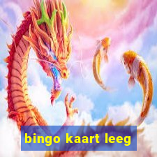 bingo kaart leeg