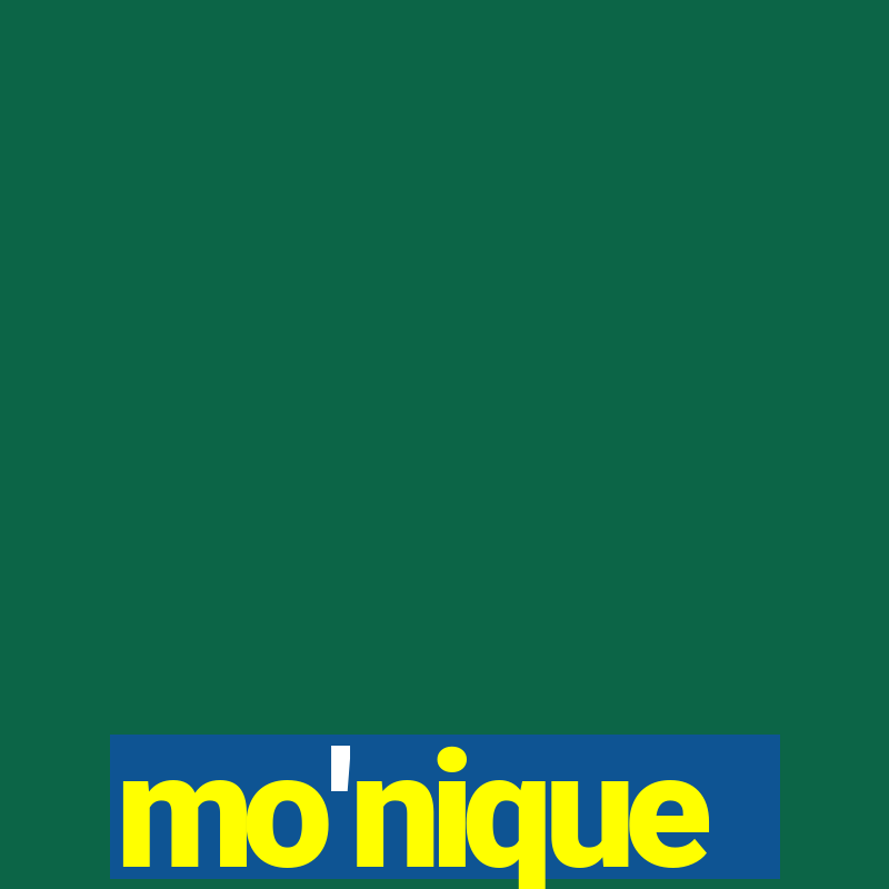 mo'nique