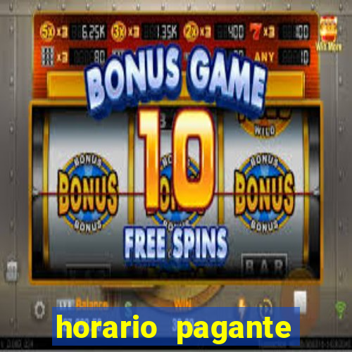 horario pagante fortune tiger