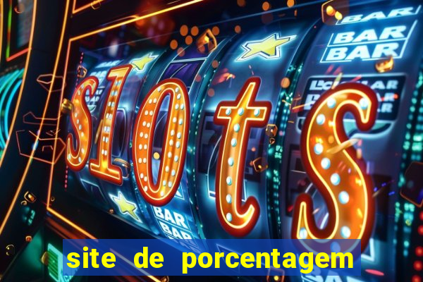 site de porcentagem de jogos pg slot