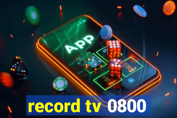 record tv 0800