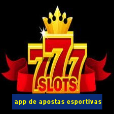 app de apostas esportivas