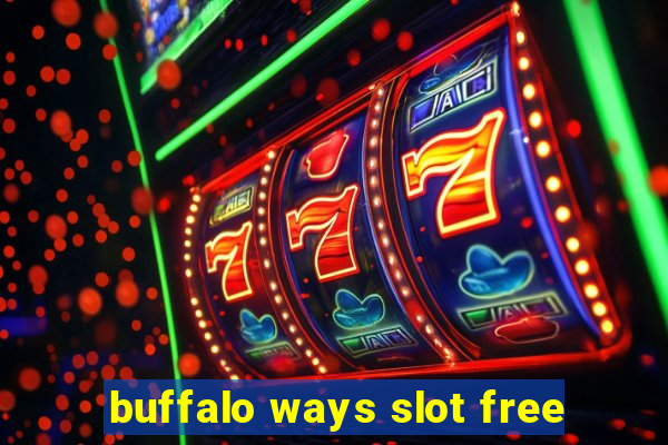 buffalo ways slot free