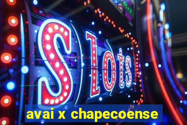 avai x chapecoense