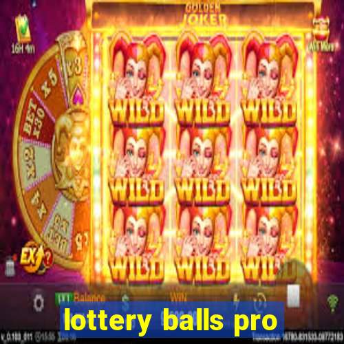 lottery balls pro