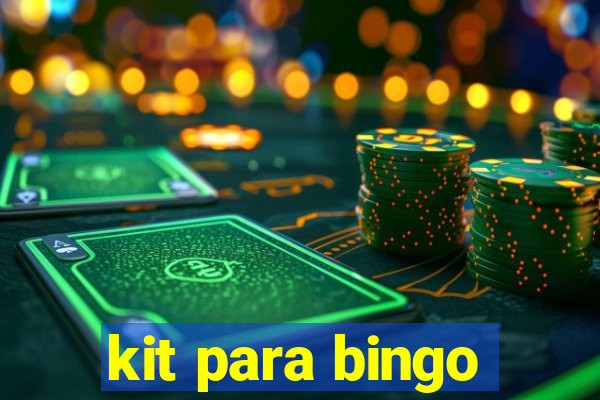 kit para bingo