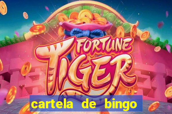 cartela de bingo para imprimir gratis