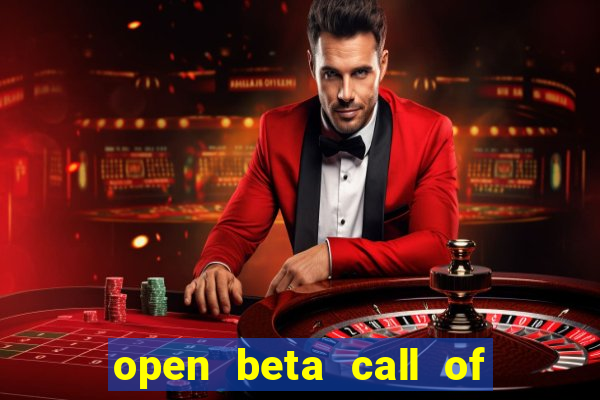 open beta call of duty black ops 6