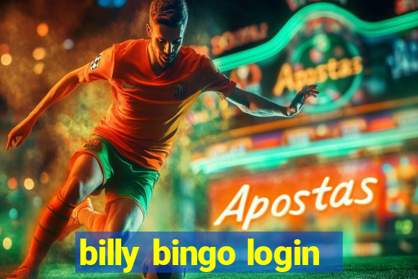 billy bingo login