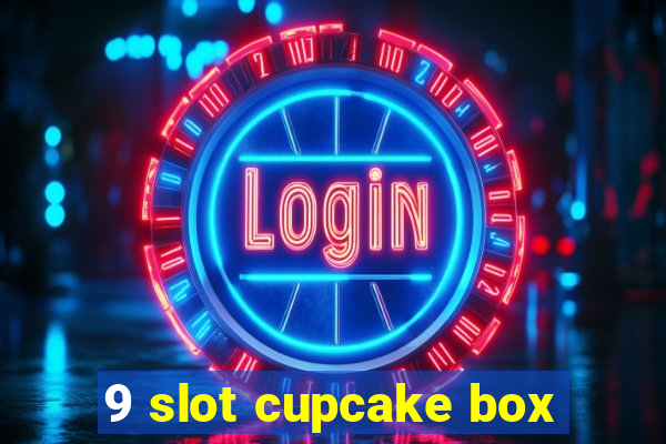 9 slot cupcake box