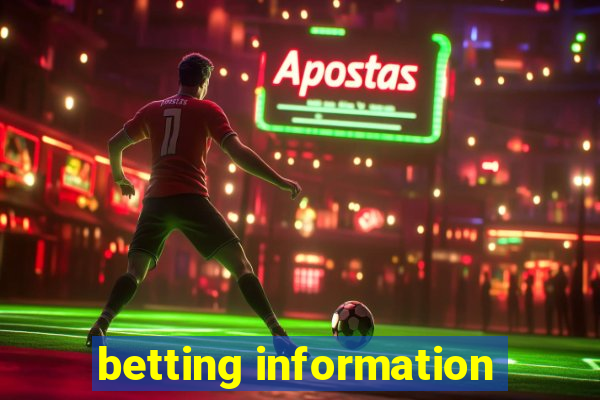 betting information