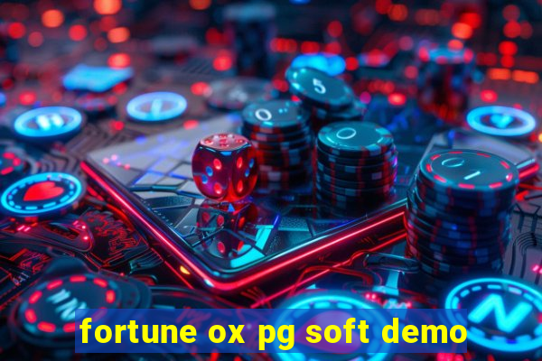 fortune ox pg soft demo