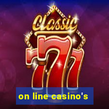 on line casino's