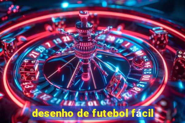 desenho de futebol fácil