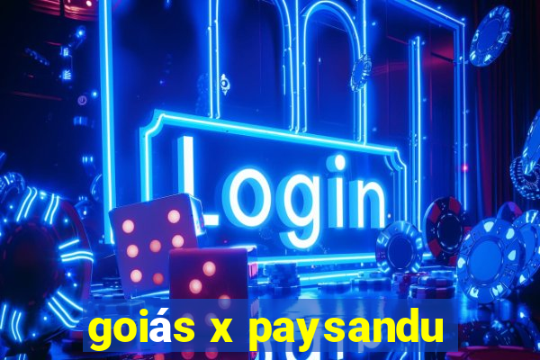 goiás x paysandu