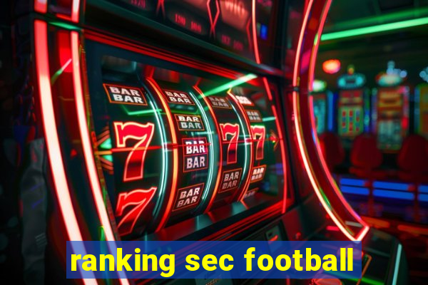 ranking sec football