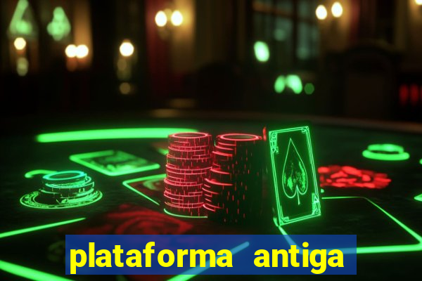 plataforma antiga do tigre