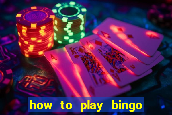 how to play bingo bonus scratch card