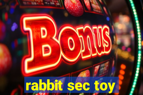 rabbit sec toy