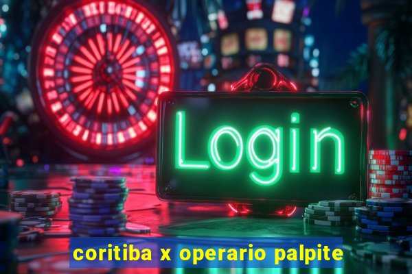 coritiba x operario palpite