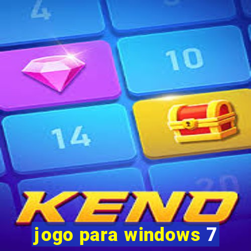 jogo para windows 7