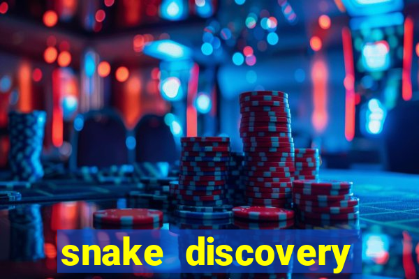 snake discovery bingo card