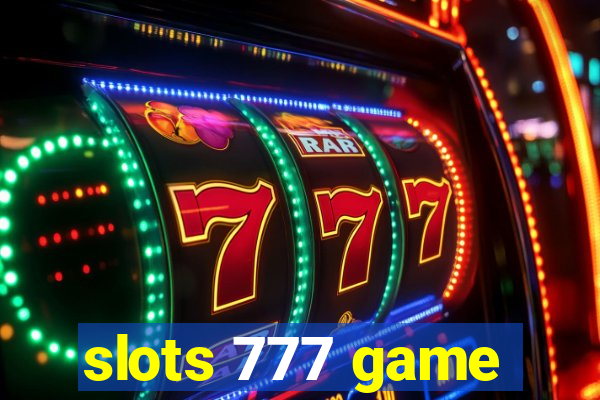 slots 777 game