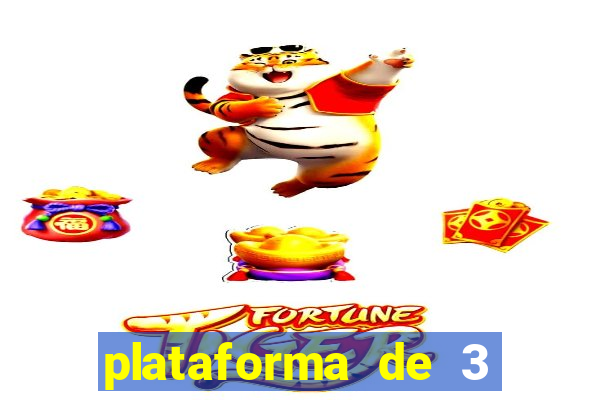 plataforma de 3 reais jogo