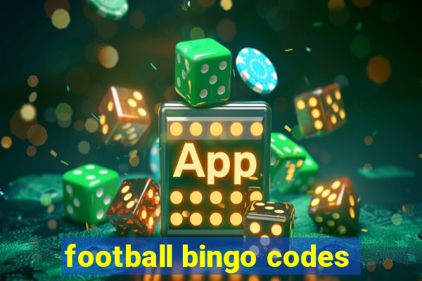 football bingo codes