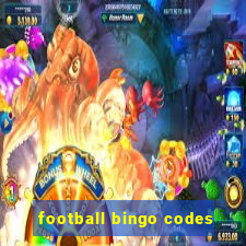 football bingo codes