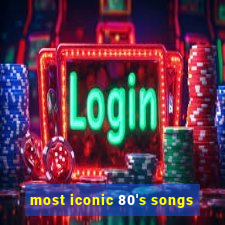 most iconic 80's songs