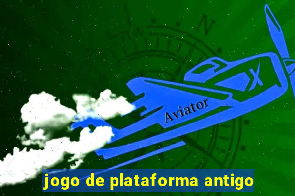 jogo de plataforma antigo